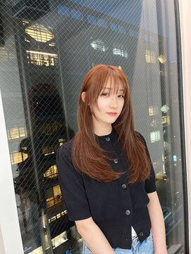 オットット(OttottO) ★美髪レイヤーロングくびれワンカール透け感メルティーカラー