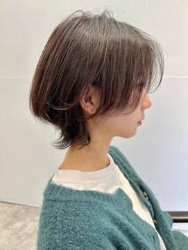 ダブルトーキョー シブヤ(W-TOKYO SHIBUYA) 横顔も可愛いショートウルフ　ウルフカット