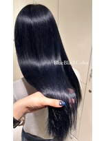 黒染めしない寒色艶カラー
