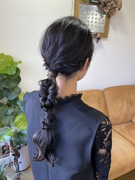 エルフゥ(Elle fou) 編みおろし