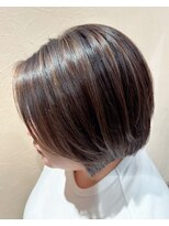 トウカ 船橋駅前店(TOUKA)&nbsp;【白髪ぼかし】ハイライト/大人ボブ/髪質改善[人気/船橋/船橋駅]