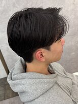 エクファフォーメン(EX-FA FOR MEN)&nbsp;ダークアッシュ/ニュアンスパーマ/韓国マッシュ/スペインカール