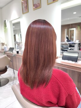 アッシュ 大宮店(Ash) ブリーチ縮毛矯正【ミディアム】