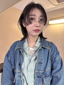 ソイ コンク 下北沢(soi conc) 【straight】縮毛矯正_髪質改善_センターパート_レイヤーカット