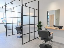 ソーン(so_n.)の雰囲気（半個室で隣を気にすることなくお過ごし下さい！奥州市/髪質改善）