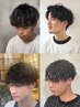 【新妻限定/メンズ特殊パーマ】波巻きorツイスパパーマ＋カット￥15000→