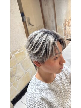 ヘアリゾートエーアイ 新宿西口店(hair resort Ai) メンズバレイヤージュシャドールーツ刈り上げセンターパート新宿