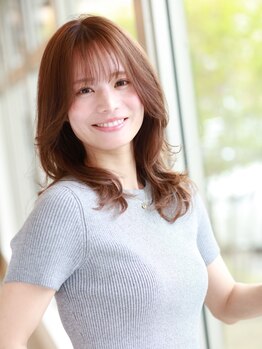 アンヘアナチュラルの写真/【カット+カラー+Aujua人気ＮＯ.1TR¥14300】豊富な種類から選ぶAujuaトリートメントが好評◎東金