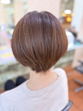 アークスヘアー 大人可愛い大人美人くすみカラーアッシュグレーベージュ