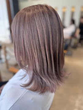 ヘアーメイク アディクト(HAIR MAKE addict) 【ベビーピンクベージュ】町田有理佳