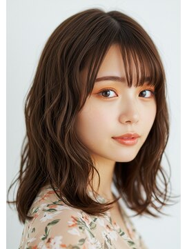 アビント バイ レシッド 武蔵小杉(abinto by rcid) 顔周りレイヤーカット/Aujuaトリートメント