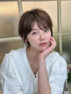 アイドットプラス 表参道(i.+omotesando) 似合わせカットニュアンスカラーナチュラル大人ショートボブ