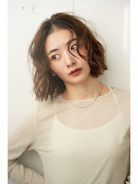 エインアンリー 明治神宮前(AIN.ANLY.) パーマ、ニュアンスパーマ、パーマゆるめ、ボブパーマ