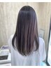 【自然なナチュラルストレートパーマ】カット+縮毛強制￥19800→15000