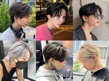 メンズサロン スライバイリアオオサカ(Sly By Ria OSAKA)の雰囲気（センターパート/ブリーチカラー/毛流れ/メンズメッシュ/縮毛矯正）