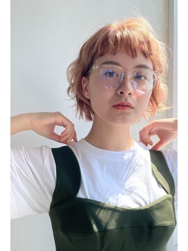 テラス 世田谷 経堂(Terrace) 大人可愛い20代30代40代50代小顔ウルフレイヤーボブ丸みショート