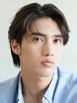 エリマバイフィフス 調布(elima by fifth)&nbsp;センターパートニュアンスパーマフェザーパーマコンマヘアウルフ