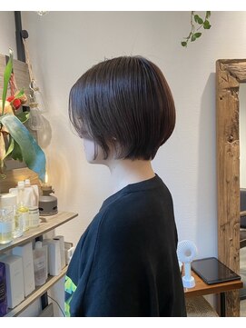 ダークアッシュショート