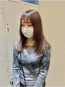 韓国レイヤー大人可愛い20代30代レイヤーミディアム