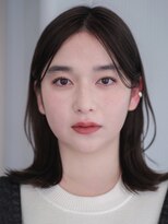 ガーデンヨコハマエスト(GARDEN YOKOHAMA est) 似合わせカット ダークアッシュ ミディアムレイヤーカット