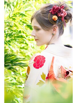 美容堂 kimono王道ヘアメイク