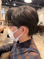 メンズクリスプ 骨格コントロールで、360°どこからみても、頭の形をかっこよく