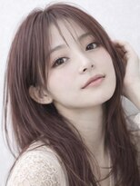 ムーン 仙台一番町店(OON) ピンクブラウン/暖色カラー/韓国カラー/ツヤ感カラー/髪質改善