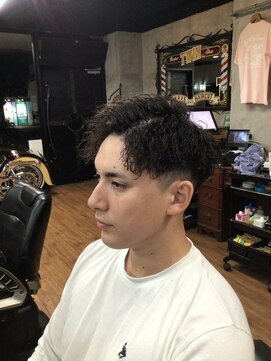 メンズツイン ツイストスパイラルパーマ