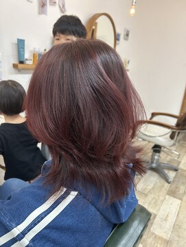 クート アンド シー 東川口(kuto and C) ピンク×カラーミューズred ×東川口