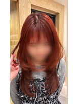 スーリール 戸畑店(Sourire)&nbsp;20代 深みレッドカラー