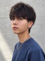 ヘアメイク ミチ 富田店(HAIRMAKE MICHI)&nbsp;【MICHI 富田店　古作蓮】メンズショート ツイストパーマ
