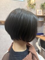 モニカ 天王町店(Monica) 襟足すっきり丸みショートボブ