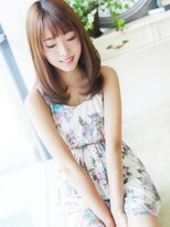 ヘア ジュレ ドゥ(hair jurer deux)&nbsp;【ヘアジュレドゥ 古居 】 優しくワンカール可愛いセミディ