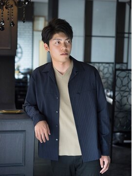 ヒロザバーバー(HIRO THE BARBER) ショートアップバング