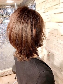 ミッシェル アフロート(michelle afloat) 20代30代40代50代ツヤトップふんわり柔らか動きラウンドCカーブ