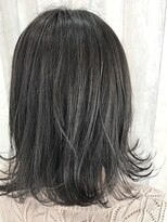 シエル 藤沢店(CIEL)&nbsp;切りっぱなしボブ×シルバーグレージュ