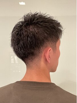 ザバーバー 東京(THE BARBER) 無造作ショートアップバング