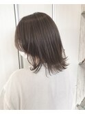 【名取 岩沼 美容室 MELIA ヘアカラー 】グレージュボブ