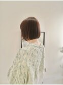 【Cuem菅原】タンバルモリ大人ボブミニボブココアブラウン
