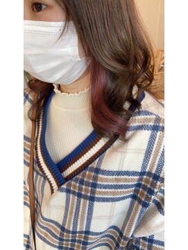 キキ(kiki) インナーカラー*#ベージュカラー#三重