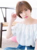 【macaron】シースルーバング☆マッシュボブショート♪a