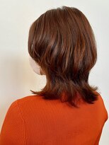 ヴィーダ(vida)&nbsp;【vida まりな】マッシュウルフ オレンジブラウン