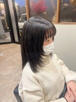 エスケートラスト(SK trust)&nbsp;セミロング[レイヤーロング/アッシュブラック]