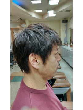 アポロカットステージ 相模大野店 アップバング/ツーブロックマッシュ<理容室>[メンズ/相模大野]