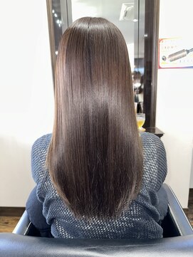 美容室 夢先案内 サラサラストレート！