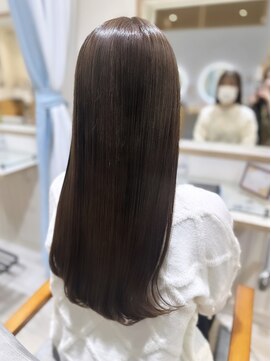 アコバイネオリーブ(aco by Neolive) ロングスタイル×ショコラブラウンカラー