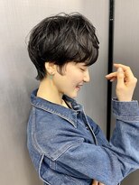 ハルキ ミナト ジャパン オオサカ(HARUKI MINATO japan OSAKA)&nbsp;40代50代小顔似合わせカットくびレイヤーエモージュ大人可愛い