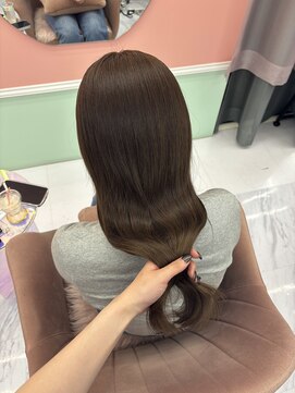 ガーランド(Girland) 【girland】オリーブカラー/韓国風/レイヤーカット