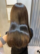 ジーナ 本八幡(Zina)&nbsp;大人かわいい20代30代40代小顔ショコラベージュ　Zina本八幡