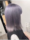【*寒色カラー*】ラベンダーカラーで色落ちまでかわいく◎